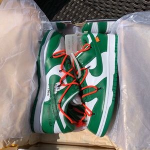 Nike Dunk Low Off White Pine Green